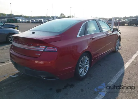 2014 Lincoln Mkz Hybrid from USA, damaged, VIN 3LN6L2LUXER811786